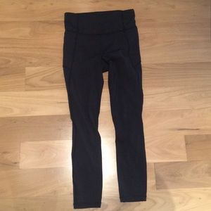 Dark navy lululemon leggings